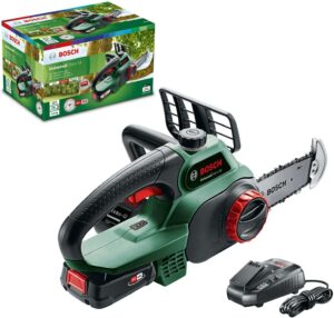 Bezvadu motorzāģis Bosch Universal Chain 18, 18V 2.5Ah