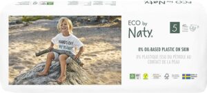 pamperi Eco by Naty, izmērs 5,11-25 kg, 2x40gab.(80gab.)