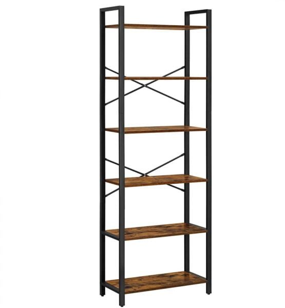 Grāmatu plaukts 66x30x186 cm
