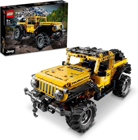 LEGO 42122 Technic Jeep Wrangler 4x4 Toy Car