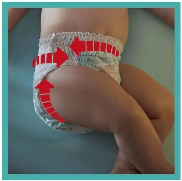 pamperi Pampers Baby-Dry Pants, izmērs 3, 6-11 kg, 180gab.