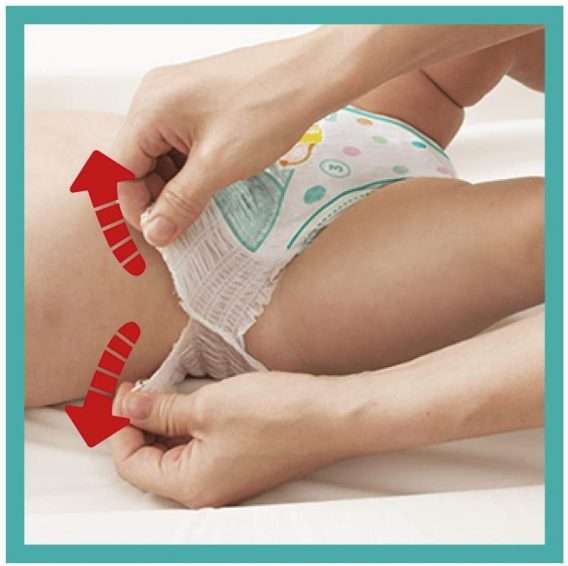 pamperi Pampers Baby-Dry Pants, izmērs 3, 6-11 kg, 180gab.