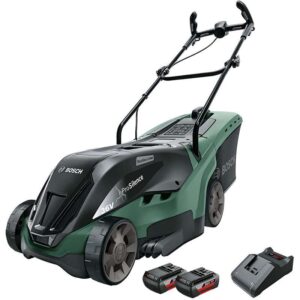 Zāles pļāvējs Bosch UniversalRotak 36-560, 36cm, līdz 560m², ar akumulatoru (2x2.0Ah)