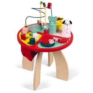 attīstošā rotaļlieta janod j08018 baby forest aktivitāšu galds