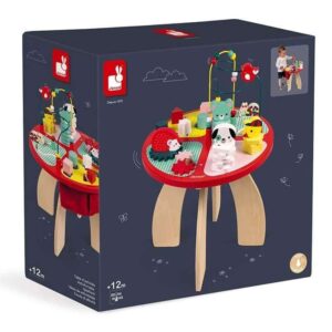 attīstošā rotaļlieta janod j08018 baby forest aktivitāšu galds5