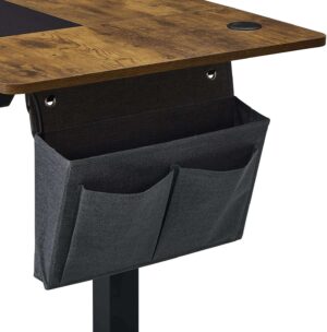 Datorgalds regulējams 140 x 60 x (71.5-119.5) cm (G x P x A) Brūns