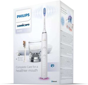 Elektriskā zobu birste Philips Sonicare DiamondClean 9400 HX9917-89, balta