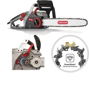 elektriskais ķēdes motorzāģis oregon cs1500 2400w, 55 cm2