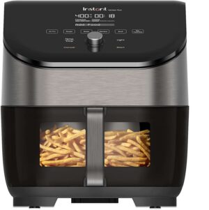 karstā gaisa friteris instant pot 6qt vortex plus clearcook 5.7l nerūsējoša tērauda
