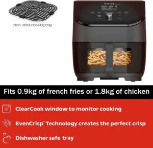 karstā gaisa friteris instant pot 6qt vortex plus clearcook 5.7l2