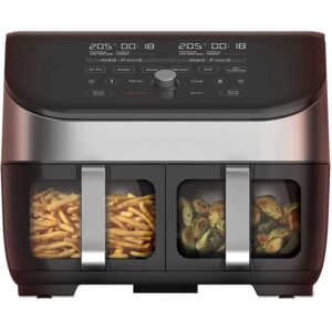 karstā gaisa friteris instant vortex plus double 7.6l nerūsējoša tērauda