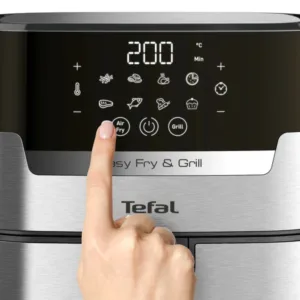 karstā gaisa friteris, grils tefal ey505d easy fry & grill deluxe, 4.2 l4