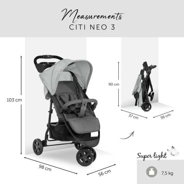rati hauck citi neo 3, max. 25kg2