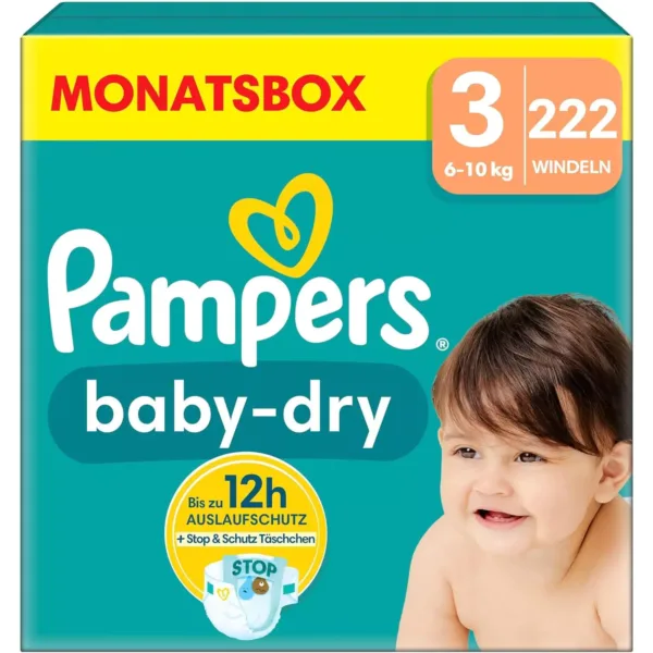 pampers baby dry 3 6 10kg 222 gab vacija 66c4f73ca7372