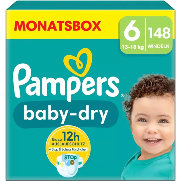 pampers baby dry 6 13 18kg 124gab vacija 66c4e8f3ae603
