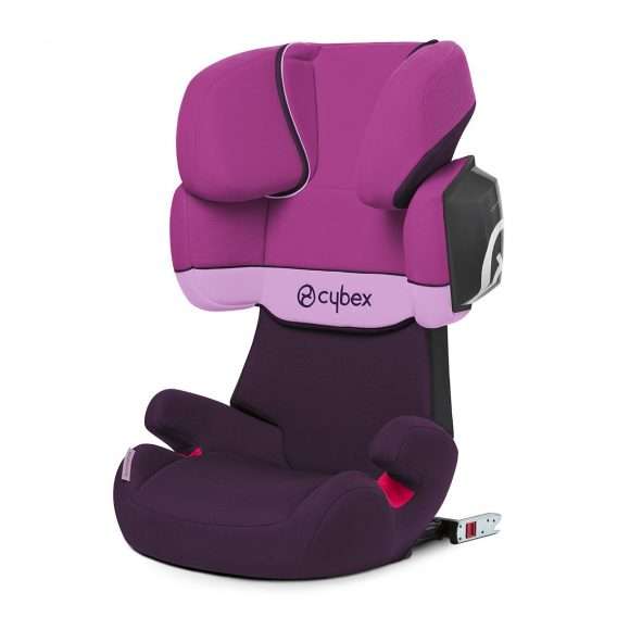 autokrēsliņš cybex silver solution x2 fix violets