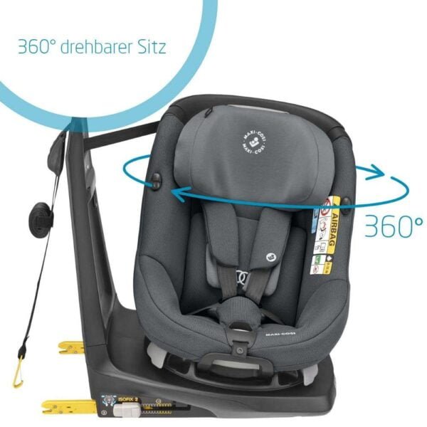 autokrēsliņš maxi cosi axissfix 360° rotējošs ar isofix2