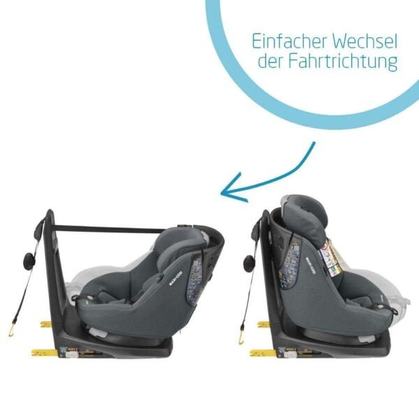 autokrēsliņš maxi cosi axissfix 360° rotējošs ar isofix4
