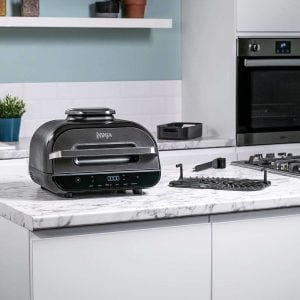 karstā gaisa friteris, grils ninja foodi max ag551eu grill & hot air fryer2