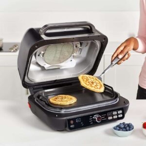 karstā gaisa friteris, grils ninja foodi max pro grill & hot air fryer ag651eu3