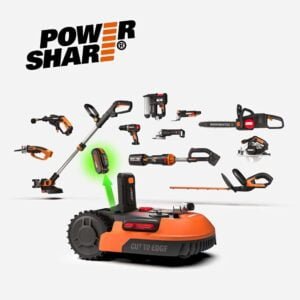 robots zāles pļāvējs worx landroid plus wr165e6