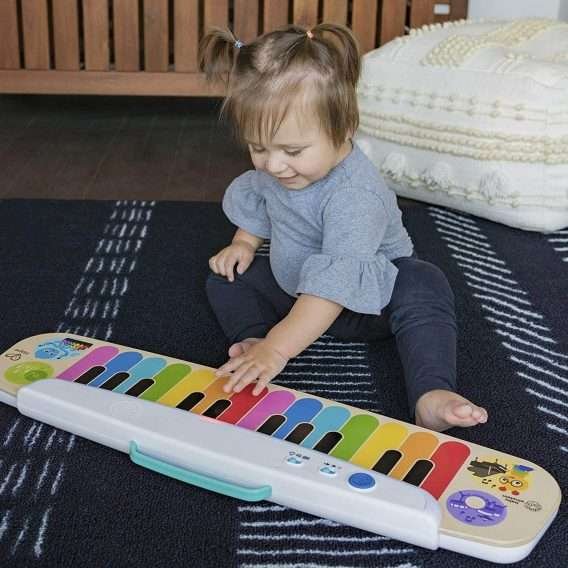 bērnu klavieres baby einstein 12397 hape notes & keys1