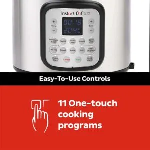 Instant Pot Duo Crisp + Hot Air Fryer 11in1 5.7 L 1200W