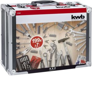 instrumentu komplekts kwb 375561 diy set 199 gab.