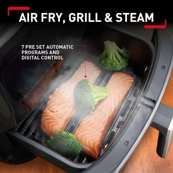Karstā gaisa friteris, grils Tefal FW2018 Easy Fry Grill & Steam 3in1 6.5 L
