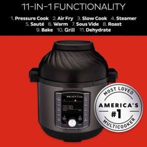 multivārāmais katls instant pot pro crisp 11in1 1500w 7.6l1