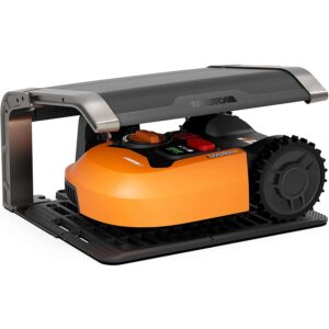 robota zāles pļāvēja worx landriod wa0810 nojume garāža4