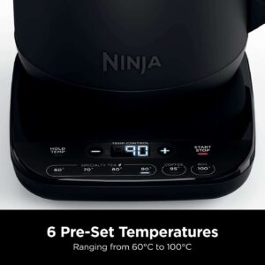 Чайник Ninja Perfect Temper KT200EU 1,7 л 3000 Вт Черный 2 tējkanna ninja kt200 1.7 l 3000w melna1