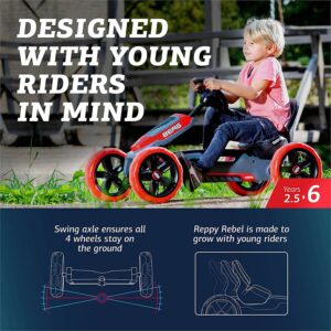 velokarts berg go kart reppy rebel, 2.5 6 gadi