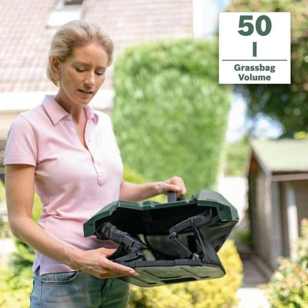 akumulatora zāles pļāvējs bosch advancedrotak 36 850, 1 x 6.0 ah2