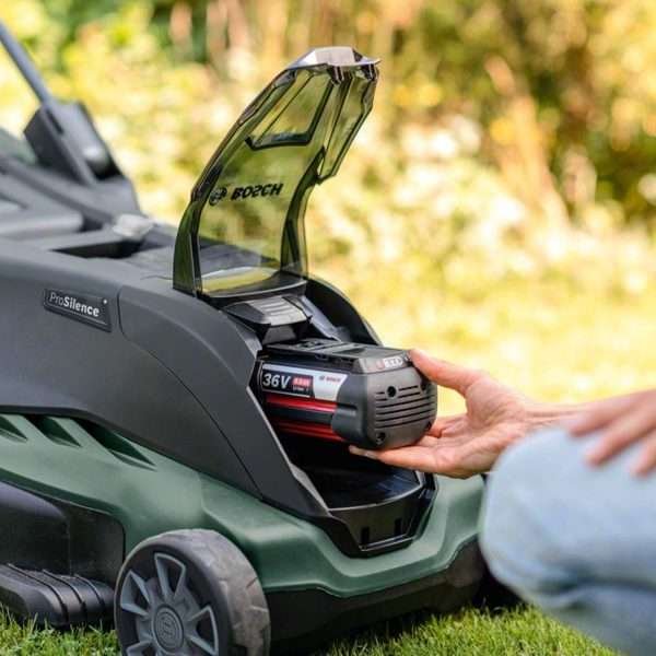akumulatora zāles pļāvējs bosch advancedrotak 36 850, 1 x 6.0 ah3