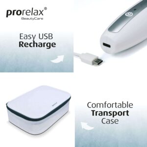 bezvadu elektriskais manikīra un pedikīra komplekts prorelax premium4