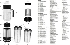 blenderis wmf kult pro 1200 w 1.2 l5