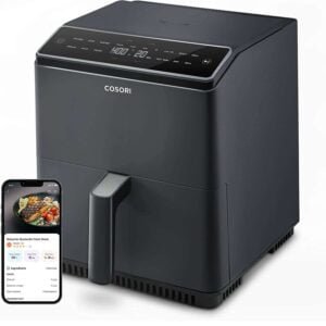karstā gaisa friteris cosori dual blaze smart air fryer 6.4 l 1700w caf p583s