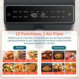 karstā gaisa friteris cosori dual blaze smart air fryer 6.4 l 1700w caf p583s4