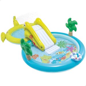 piepūšamais bērnu baseins intex aligators 57164np 323 x 175 x 74 cm