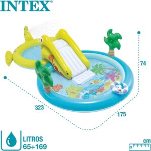 piepūšamais bērnu baseins intex aligators 57164np 323 x 175 x 74 cm4