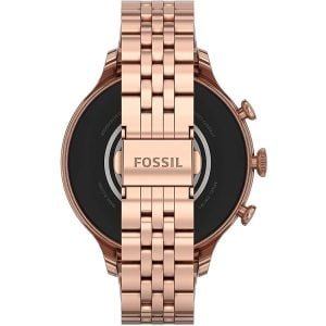 viedpulkstenis fossil 6th gen, 42mm, ftw6077 rozā zelta2