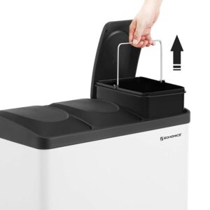 metāla atkritumu tvertne šķirošanai 3 in 1 45 l ltb45w
