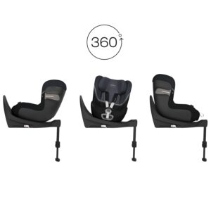 autokrēsliņš cybex gold sirona s2 i size no 3mēn. līdz 4g. max 18 kg granite black