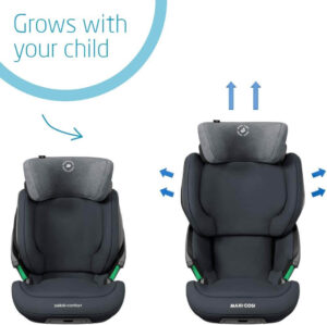 autokrēsliņš maxi cosi kore i size, isofix, 15 36 kg authentic graphite