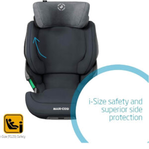 autokrēsliņš maxi cosi kore i size, isofix, 15 36 kg authentic graphite