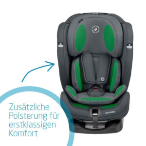 autokrēsliņš maxi cosi titan plus, isofix, 9 36 kg, authentic graphite