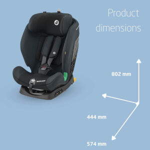 autokrēsliņš maxi cosi titan i size isofix 9 36 kg tumši pelēks