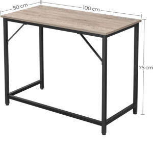 datorgalds / rakstāmgalds lwd041b02 100 x 50 x 75 cm (g x p x a)