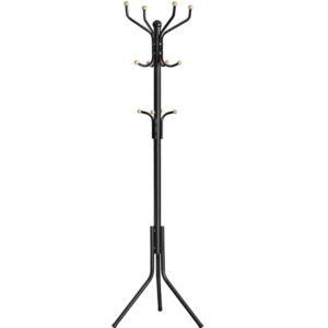 drēbju pakaramais statīvs songmics 182 x 44 cm melns